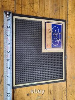 Vintage Schwinn Bicycle Bike Dealership Work Mat Shop Item Rare