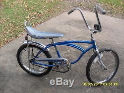 Vintage Schwinn Bicycle Blue 1979 Stingray