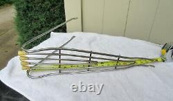 Vintage Schwinn Bicycle Chrome 4 Reflector Rear Rack Carrier Jaguar Corvette