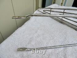 Vintage Schwinn Bicycle Chrome 4 Reflector Rear Rack Carrier Jaguar Corvette