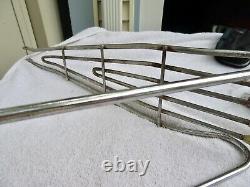 Vintage Schwinn Bicycle Chrome 4 Reflector Rear Rack Carrier Jaguar Corvette