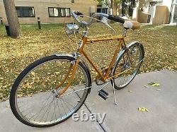 Vintage Schwinn Bicycle Collegiate 1965 Coppertone 5 Speed