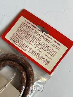 Vintage Schwinn Bicycle Combination Chain Lock glitter brown no06696 unopened