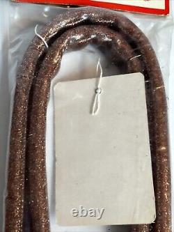 Vintage Schwinn Bicycle Combination Chain Lock glitter brown no06696 unopened