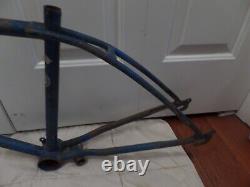 Vintage Schwinn Bicycle Frame Boys 1966 (LB) Stingray Fastback Rgh