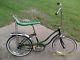 Vintage Schwinn Bicycle Green 1971 Stingray Slik Chik S2