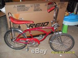 Vintage Schwinn Bicycle Red 1972 Stingray