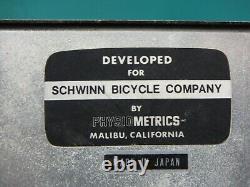 Vintage Schwinn Bicycle Scope Made In Japan Physiometrics Cardio Turns On