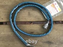 Vintage Schwinn Bike Chain Combination Lock NOS Sky Blue With Combo Card