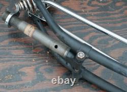 Vintage Schwinn Black Phantom Bike AS SPRINGER FORK DXB6 Panther Cruiser Bicycle