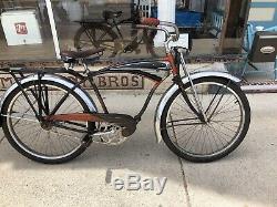 Vintage Schwinn Black Phantom Mens 1956 Original Paint