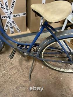 Vintage Schwinn Blue Cruiser Bicycle Bike Tornado Free Shipping To USA