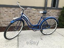 Vintage Schwinn Blue Fiesta