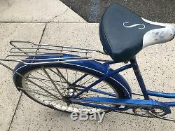 Vintage Schwinn Blue Fiesta