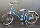 Vintage Schwinn Blue Pixie Bicycle Boys Or Girls Original 16 All Original
