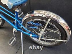 Vintage Schwinn Blue Pixie Bicycle Boys or Girls Original 16 All original