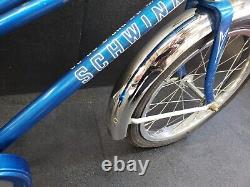 Vintage Schwinn Blue Pixie Bicycle Boys or Girls Original 16 All original