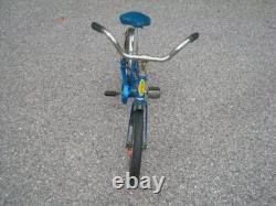 Vintage Schwinn Blue Pixie Bicycle Original Bike 16 Boys or Girls Nice