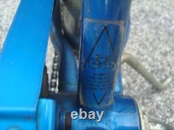 Vintage Schwinn Blue Pixie Bicycle Original Bike 16 Boys or Girls Nice