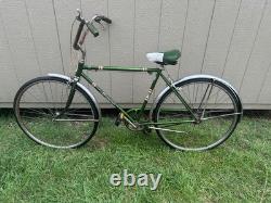 Vintage Schwinn Boys Deluxe Racer Campus Green 1969