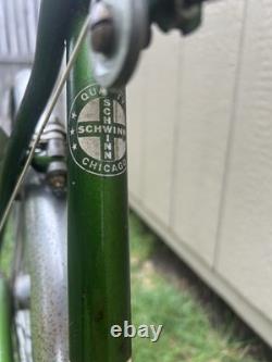 Vintage Schwinn Boys Deluxe Racer Campus Green 1969