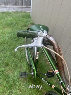 Vintage Schwinn Boys Deluxe Racer Campus Green 1969