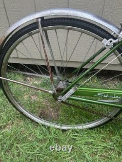 Vintage Schwinn Boys Deluxe Racer Campus Green 1969