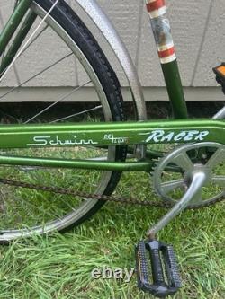Vintage Schwinn Boys Deluxe Racer Campus Green 1969 Vintage Schwinn Boys Deluxe Racer Campus Green 1969
