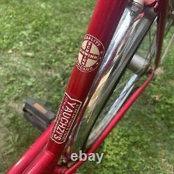 Vintage Schwinn Breeze Bicycle with Matching Seat and Grips, Red Girls 3 Speed