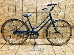 Vintage Schwinn Breeze Girls Blue Bicycle