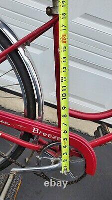 Vintage Schwinn Breeze Womens Bike Bicycle Single Speed Coaster Brake