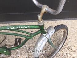 Vintage Schwinn Campus Green 1968 Original Deluxe Stingray Coaster Bike Cd55624