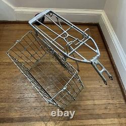 Vintage Schwinn Carrier Rack And Folding Basket