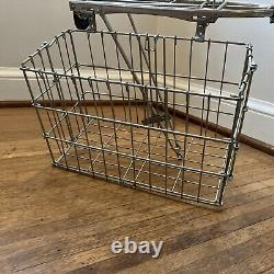 Vintage Schwinn Carrier Rack And Folding Basket