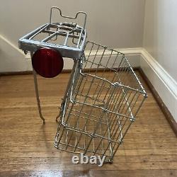 Vintage Schwinn Carrier Rack And Folding Basket