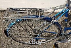 Vintage Schwinn Carrier Rack And Folding Baskets Only