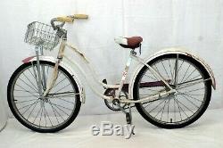 Vintage Schwinn Catalina Kids Cruiser Bike 24 SS Coaster Brake Steel Charity