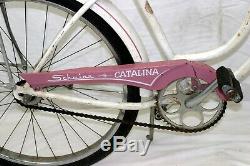 Vintage Schwinn Catalina Kids Cruiser Bike 24 SS Coaster Brake Steel Charity