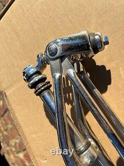 Vintage Schwinn Chrome Springer Fork Original 26 Jaguar AS 60's