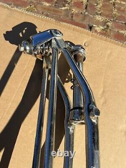 Vintage Schwinn Chrome Springer Fork Original 26 Jaguar AS 60's