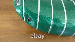 Vintage Schwinn Classic Line Stingray Green Silver Mylar Muscle Bike Banana Seat