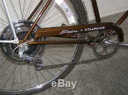 Vintage Schwinn Collegiate 5 Speed Bicycle 1972 All Original