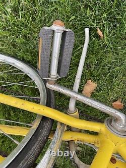 Vintage Schwinn Collegiate 5 Speed Bike Mens 26 Cruiser 1975 Yellow Original