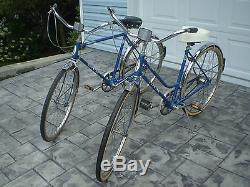Vintage Schwinn Collegiate Bicycles One Owner Excellent Condition