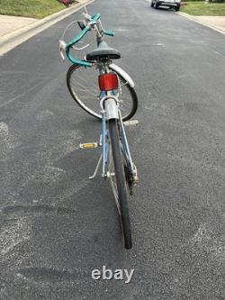 Vintage Schwinn Collegiate Sport 10 Bike Mens 27 10 Speed Bicycle Blue Steel