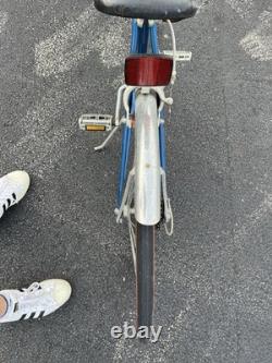 Vintage Schwinn Collegiate Sport 10 Bike Mens 27 10 Speed Bicycle Blue Steel