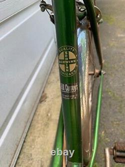 Vintage Schwinn Collegiate Women's 5 Speed Green