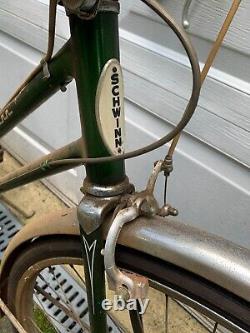 Vintage Schwinn Collegiate Women's 5 Speed Green