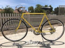 Vintage Schwinn Continental Chicago Yellow Bicycle 10 Speed Bike 1970s
