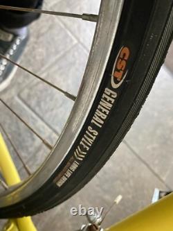 Vintage Schwinn Continental Chicago Yellow Bicycle 10 Speed Bike 1970s